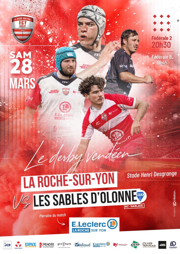 Rugby : nouveau chapitre de la rivalité La Roche – Les Sables
