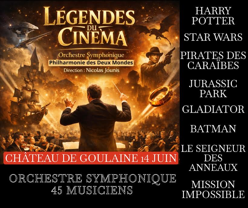 Star Wars et Harry Potter joués par un orchestre symphonique de 45 musiciens