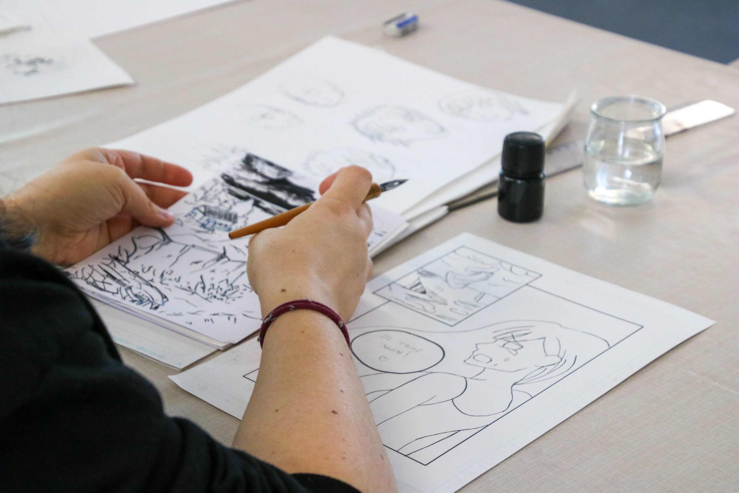 Un dessinateur de Spirou vient enseigner la BD à Rocheservière. Et il n&rsquo;est pas le seul.
