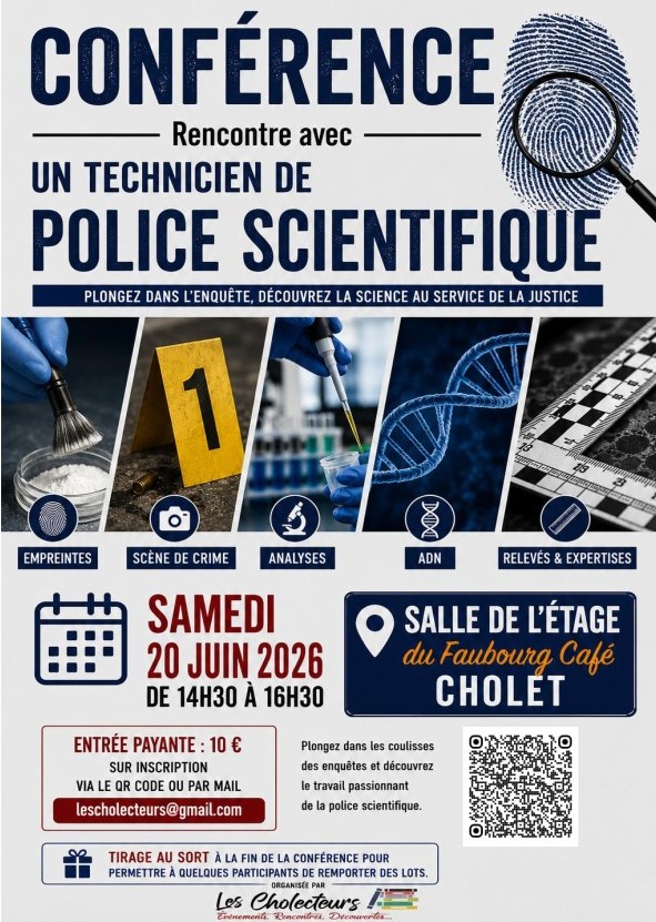 Rencontre avec un technicien de la police scientifique