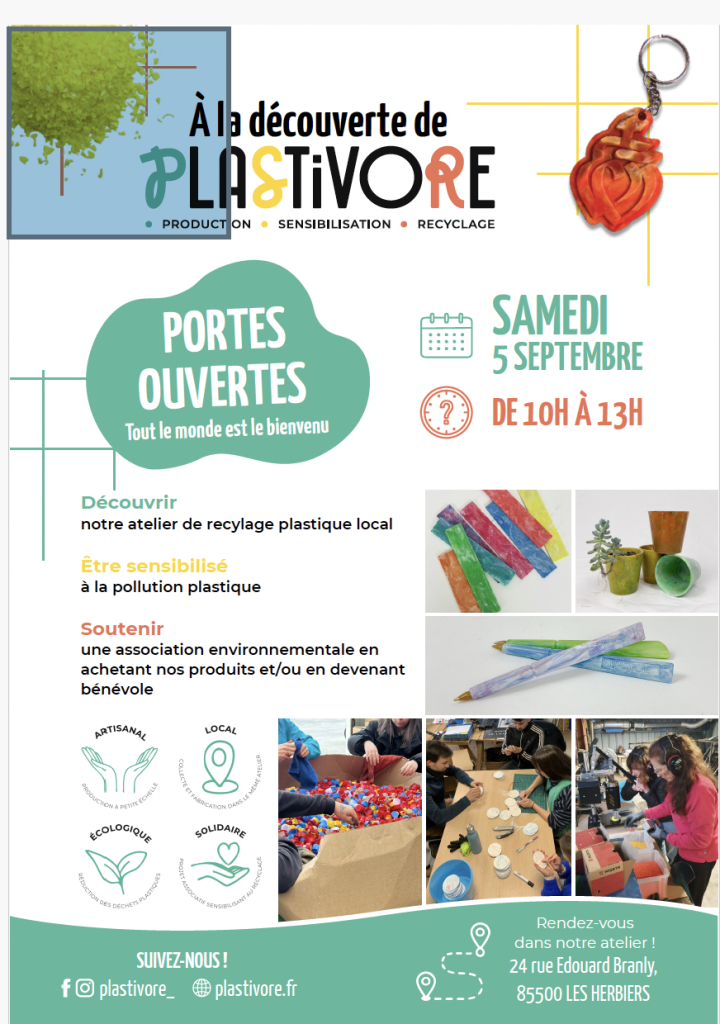 Plastivore, Les Herbiers, 5 septembre