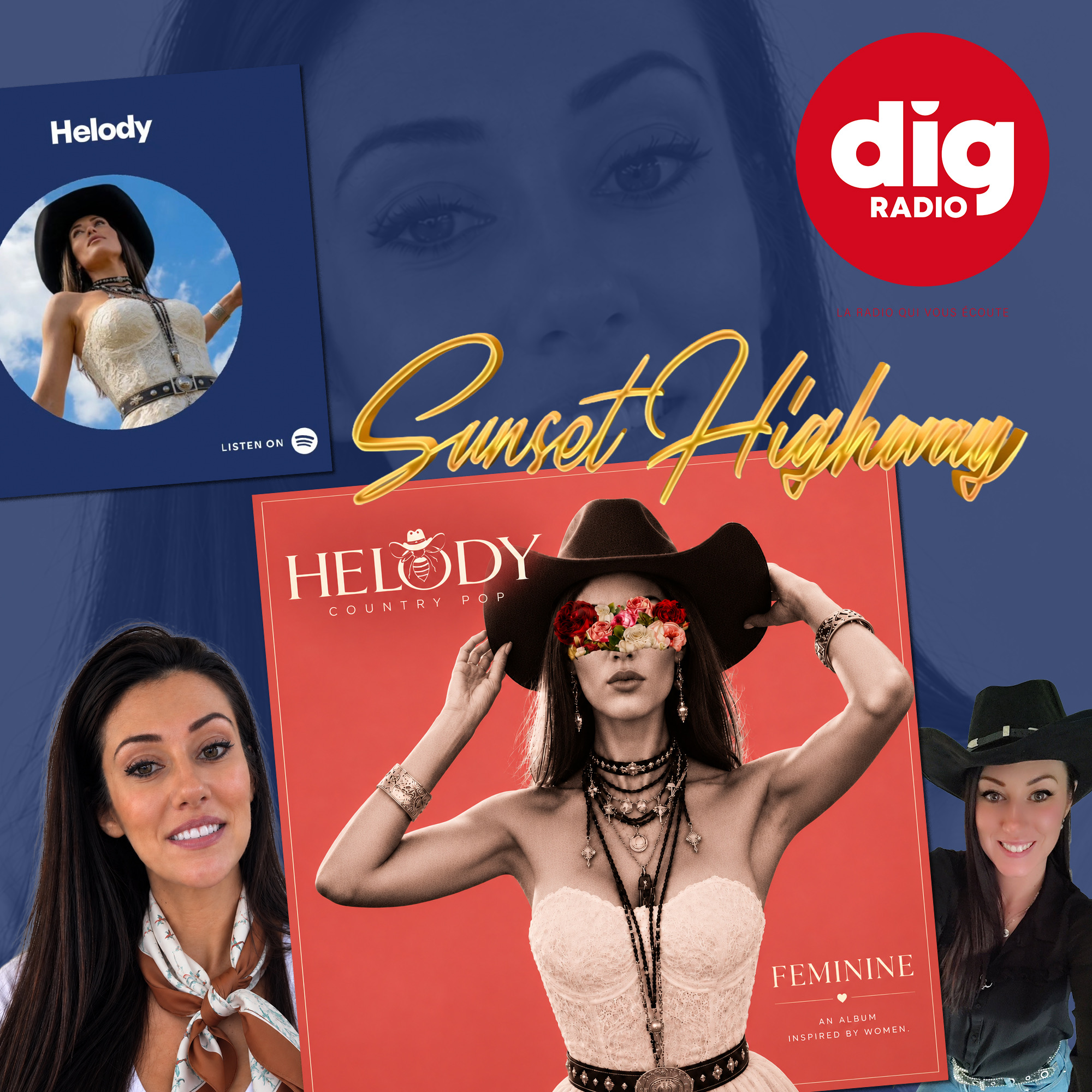 Episode : L&rsquo;invité de Sunset Highway : HELODY