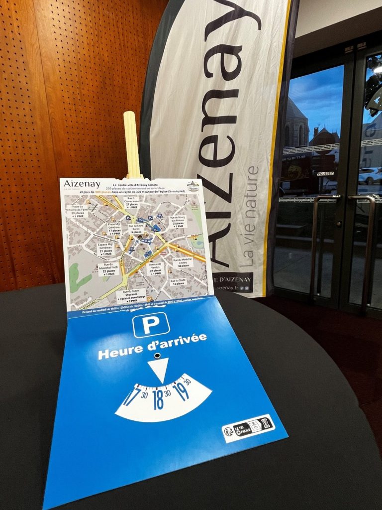 Aizenay : trente minutes de plus pour stationner gratuitement en centre-ville