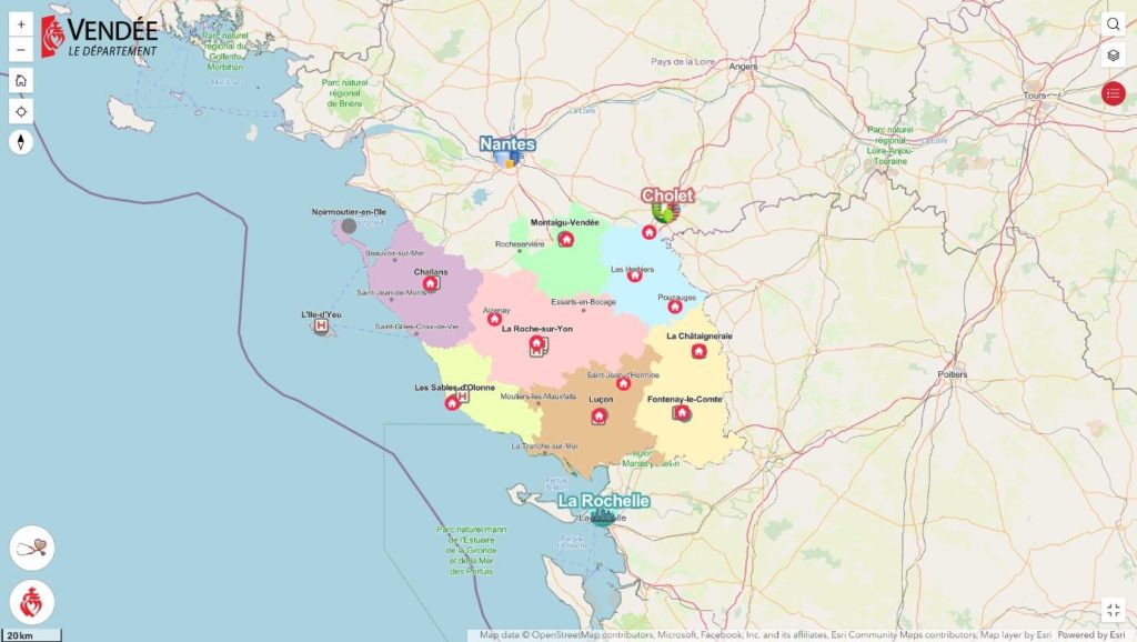Neuf cantons vendéens manquent de médecins, la Vendée lance une carte en ligne